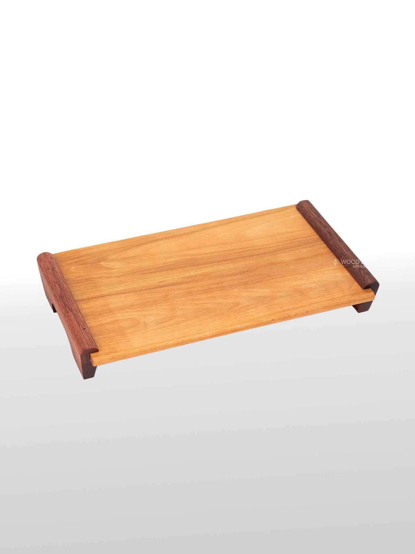 Modern Wooden Tray/Cutting Board Combo