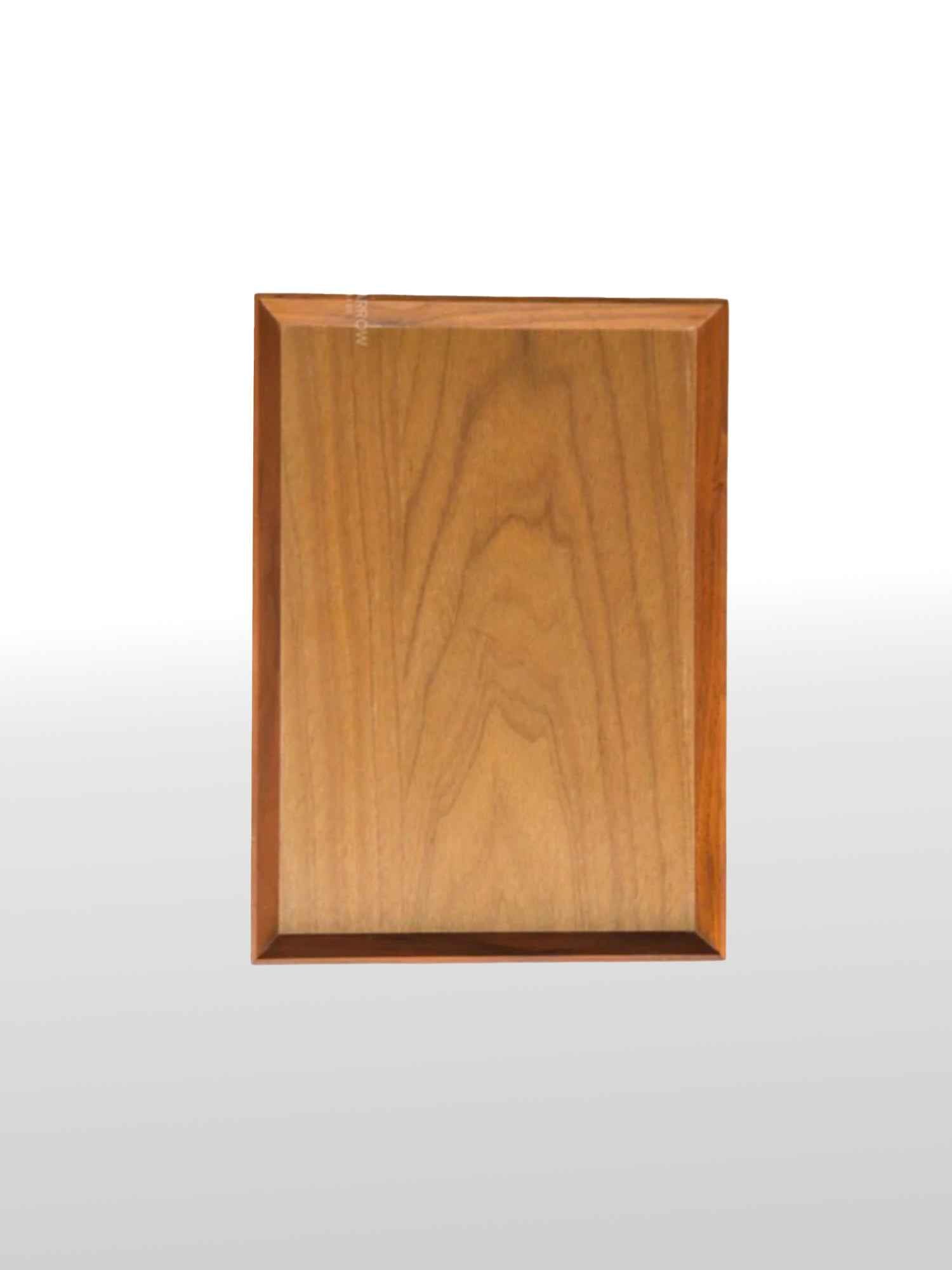 Premium Walnut Wood Rectangular Serving Tray