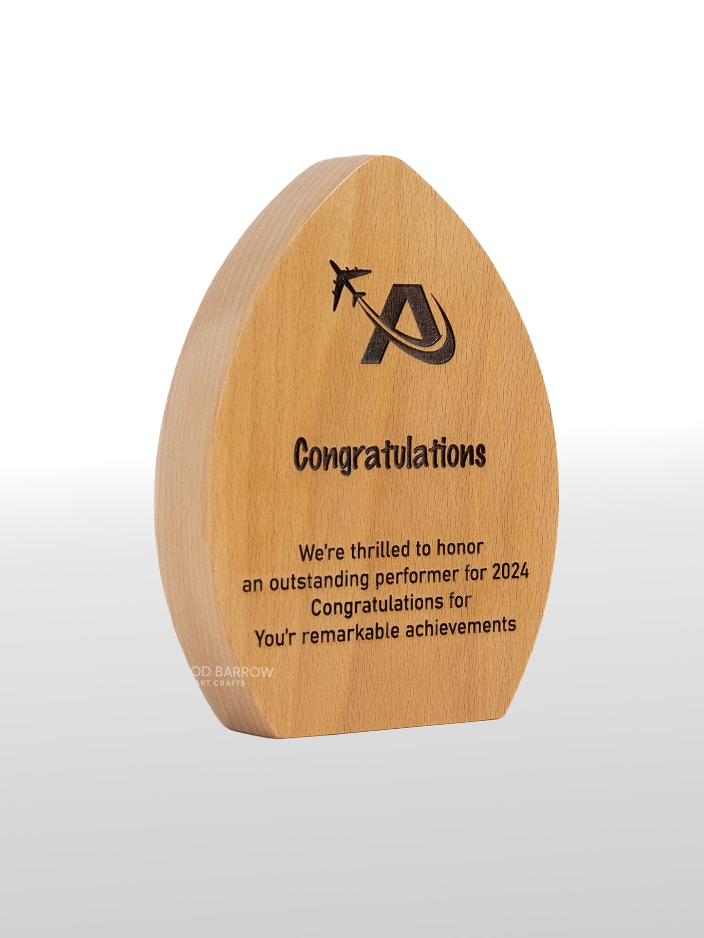 Custom Wooden Trophy