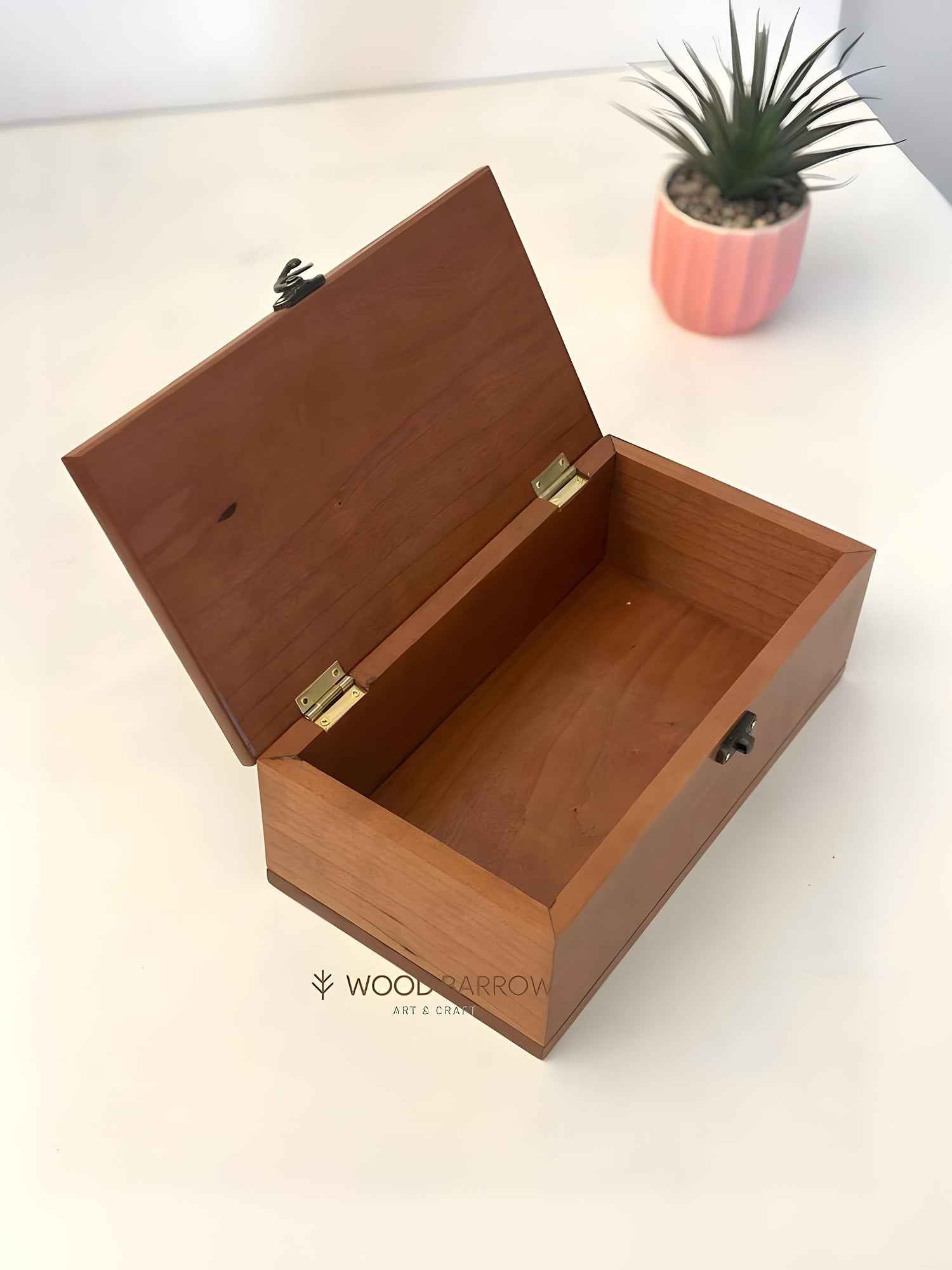 Handcrafted Cherry Wood Box