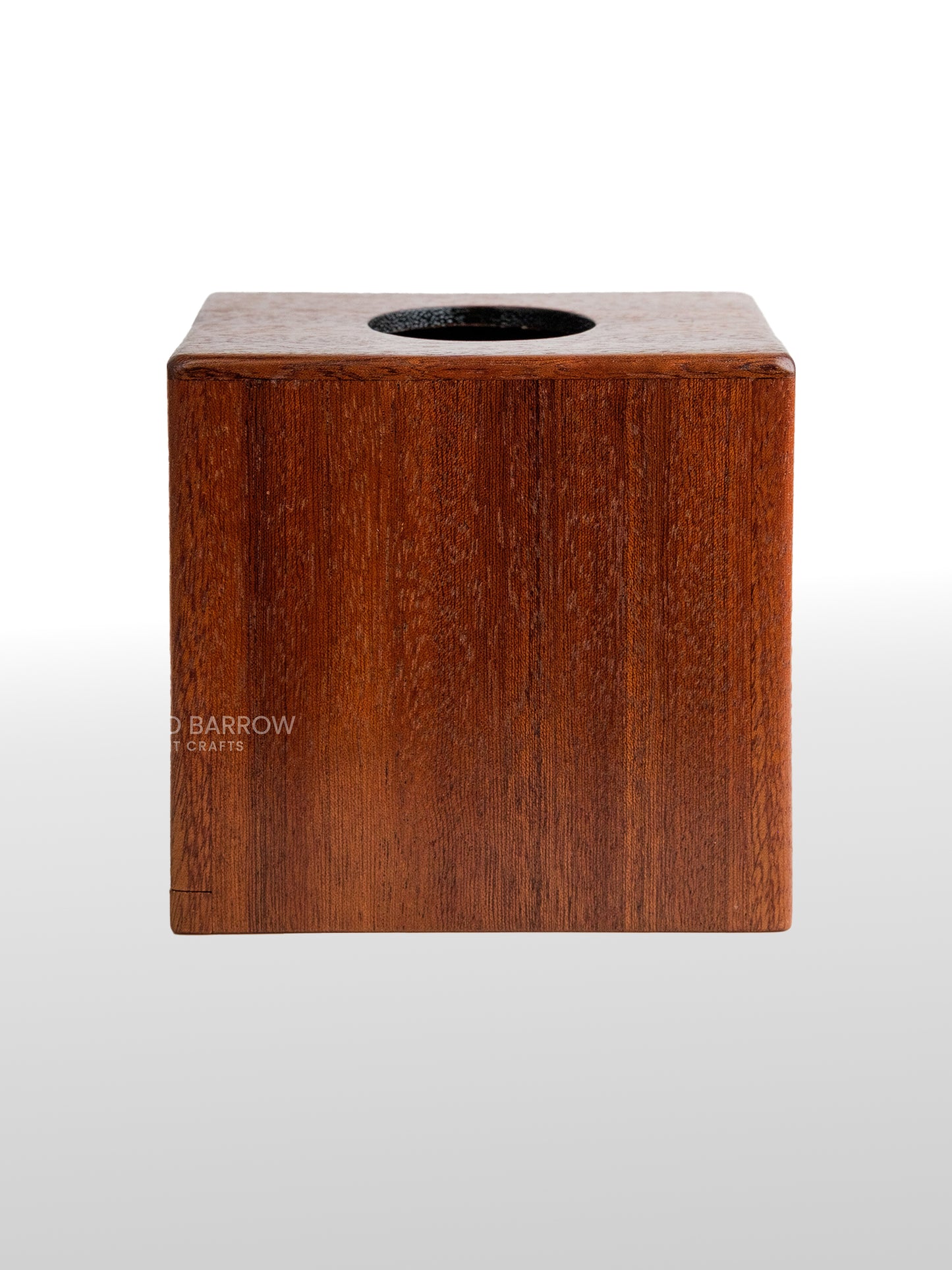 Handcrafted Kosipo Wood Tissue Box
