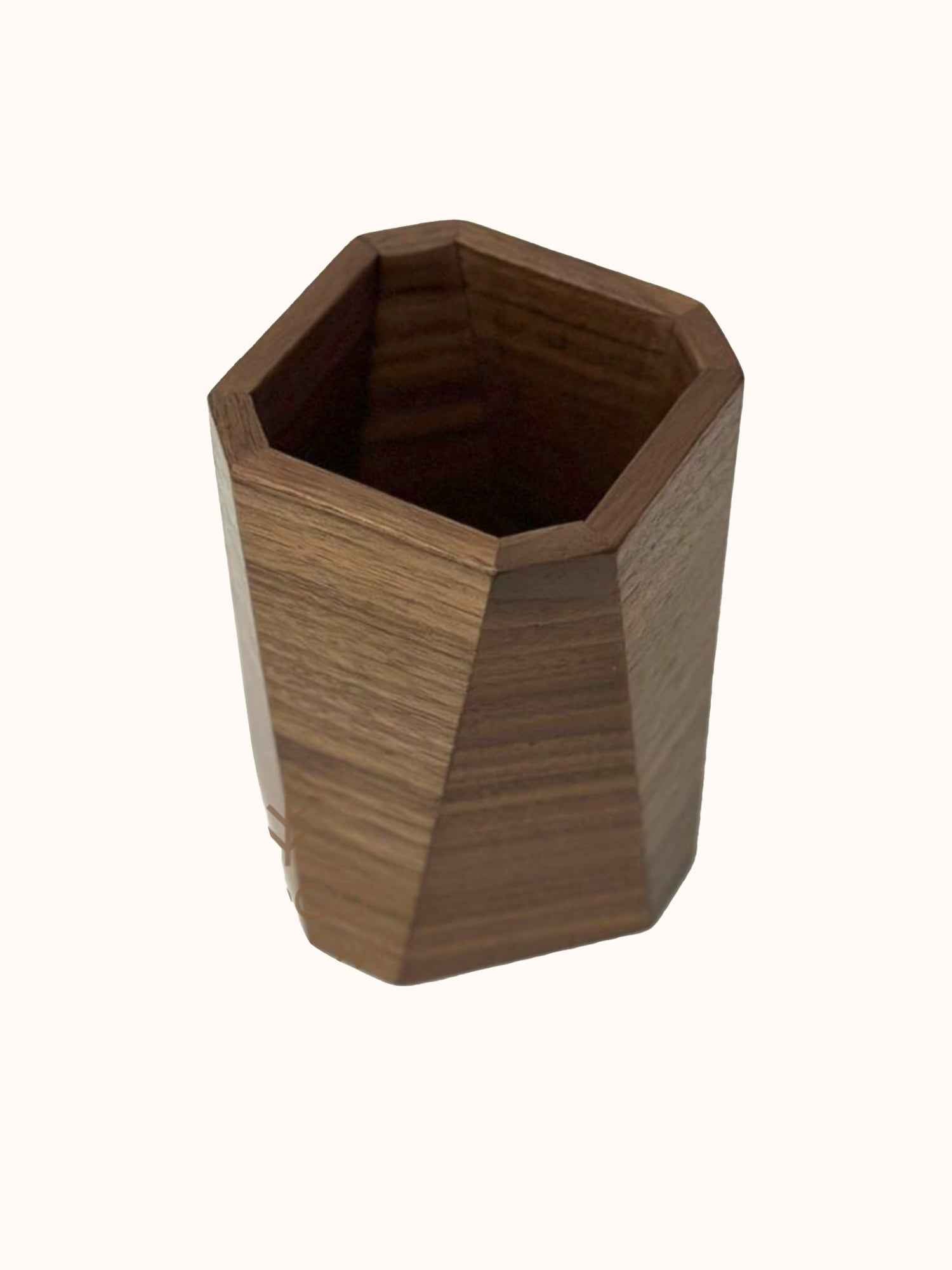 Exquisite Custom Engraved Wooden Pen Stand: The Perfect Office Gift