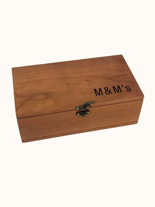 Handcrafted Cherry Wood Box