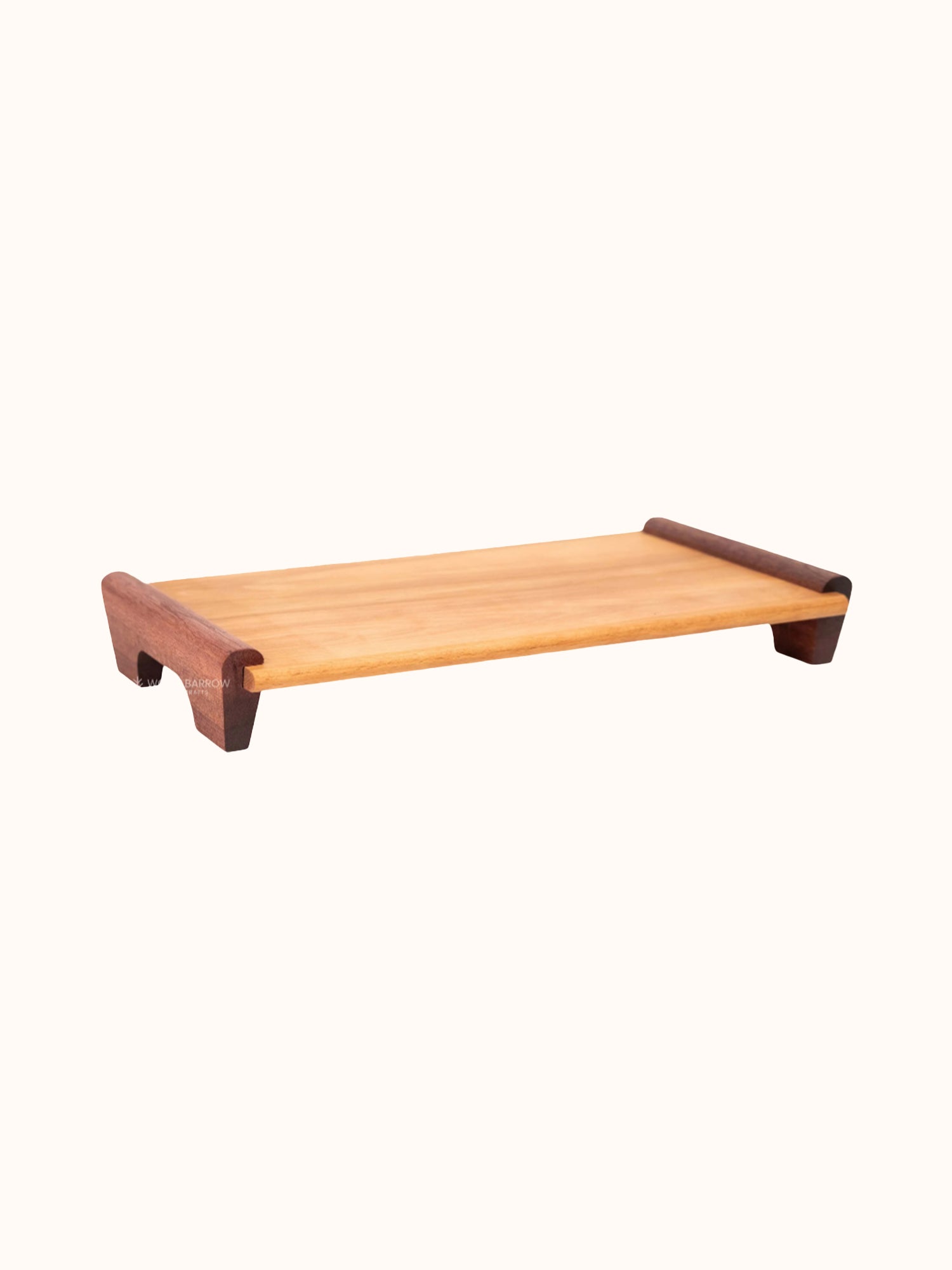 Modern Wooden Tray/Cutting Board Combo
