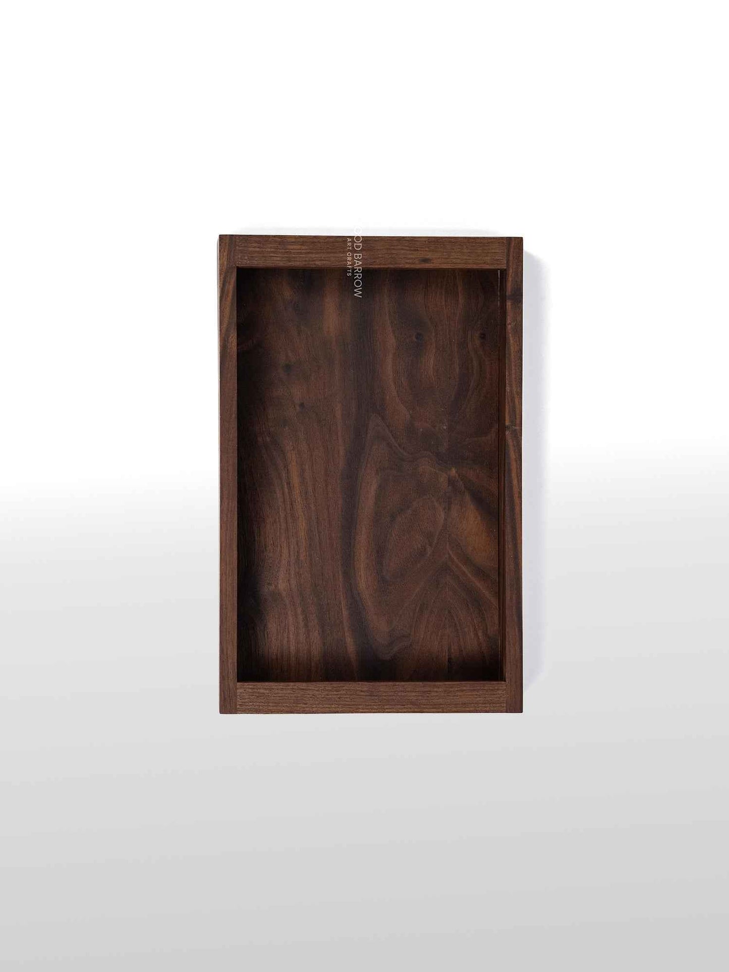 Walnut Wood Tray Set