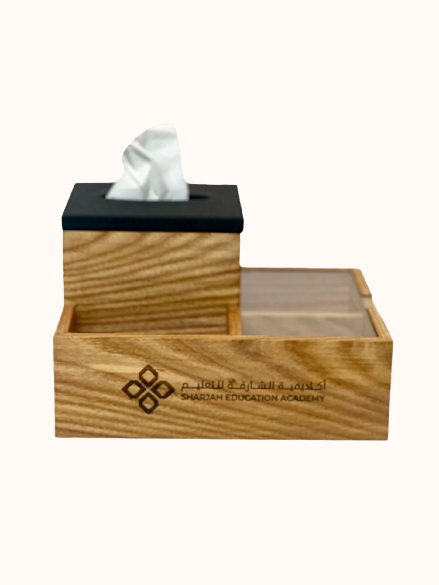 Wooden Desk Organizer Set - Customize it With Your Logo