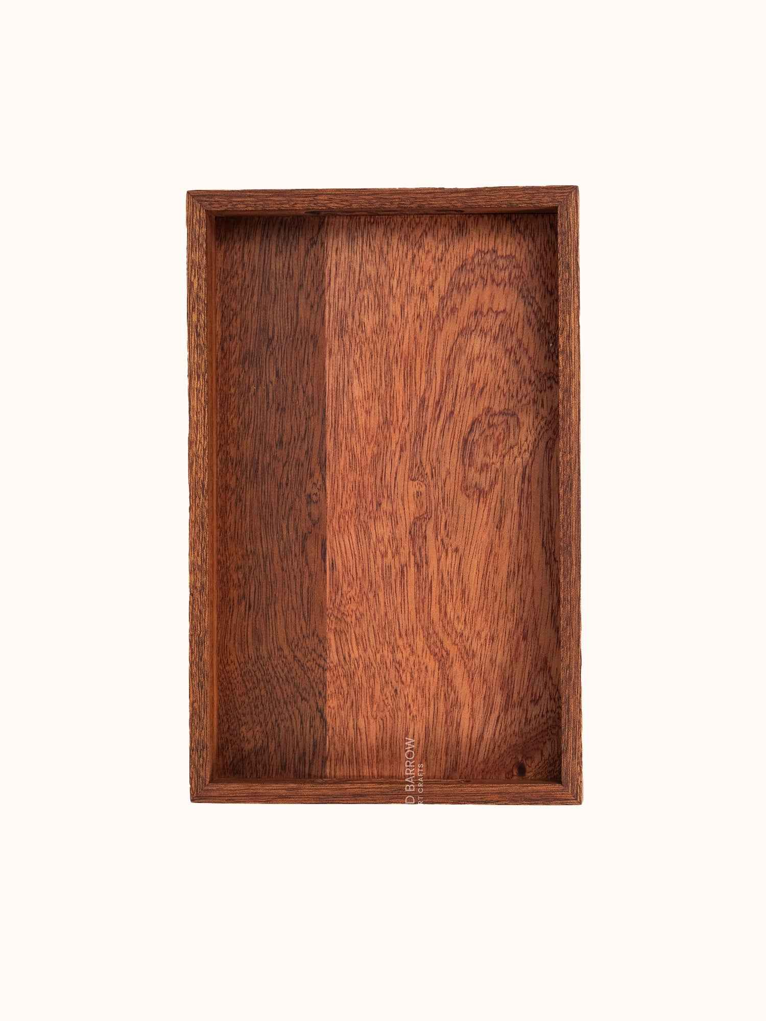 Classic Walnut Wood Serving Tray