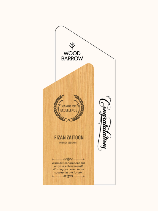 Customized Wooden Awards – Personalized Recognition Trophies for Hospitality Excellence
