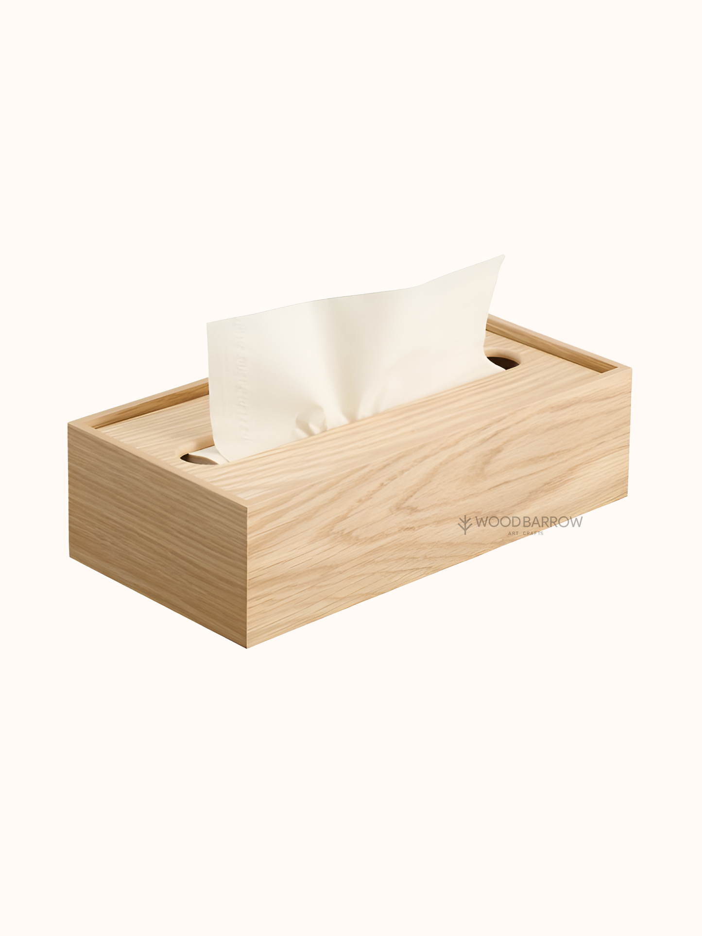 Wooden Tissue Box Cover for Facial Tissue Box Case