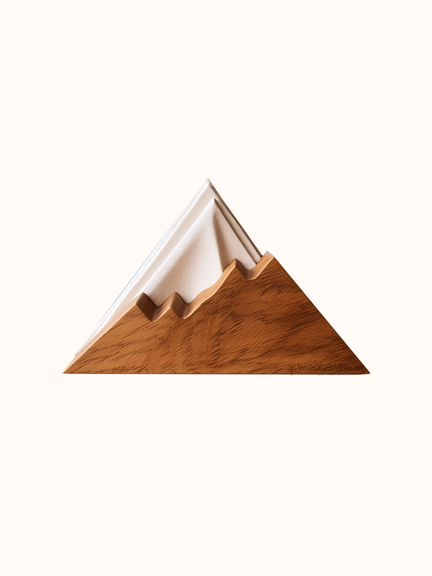 Wooden Mountain Napkin Holder
