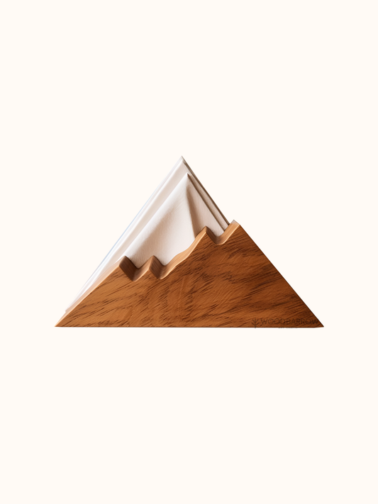 Wooden Mountain Napkin Holder