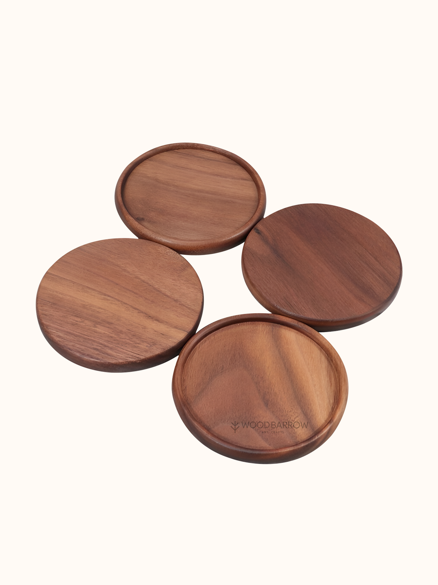 Round Wooden Coasters