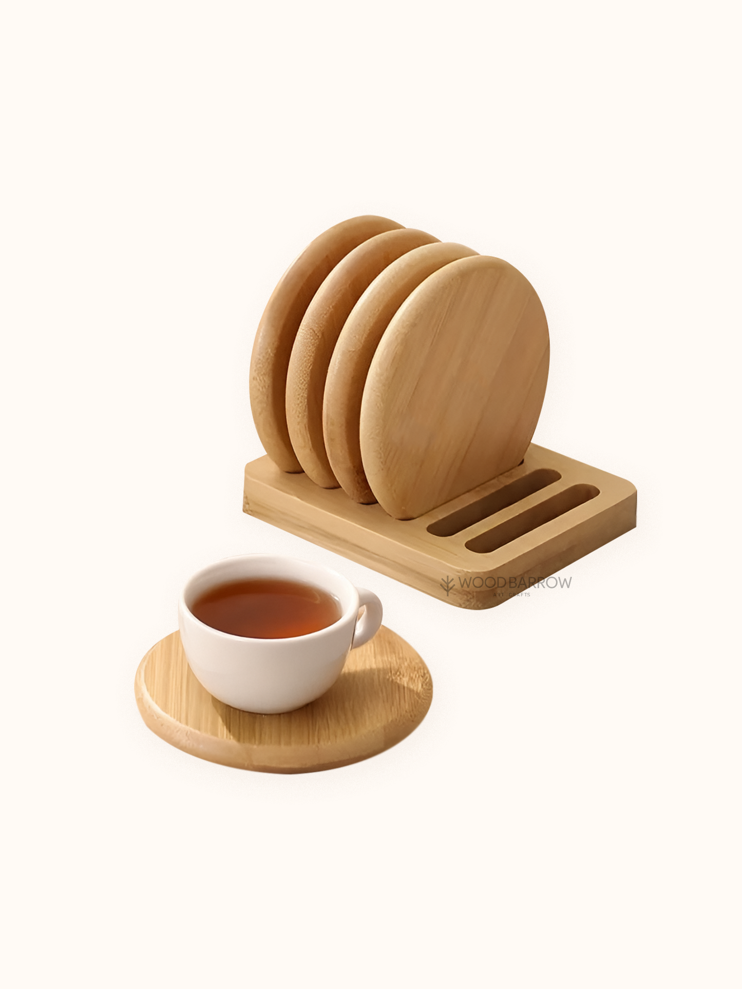 Round Wooden Coasters