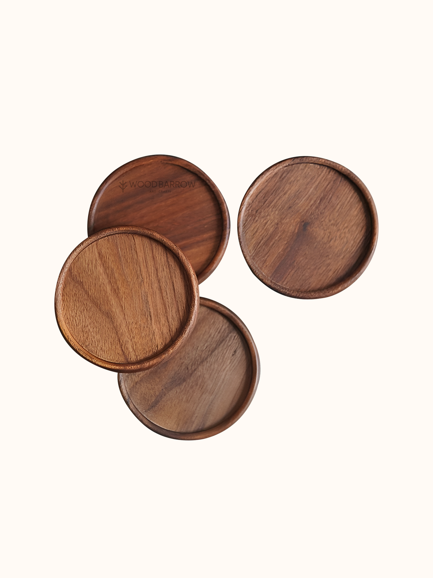 Round Wooden Coasters