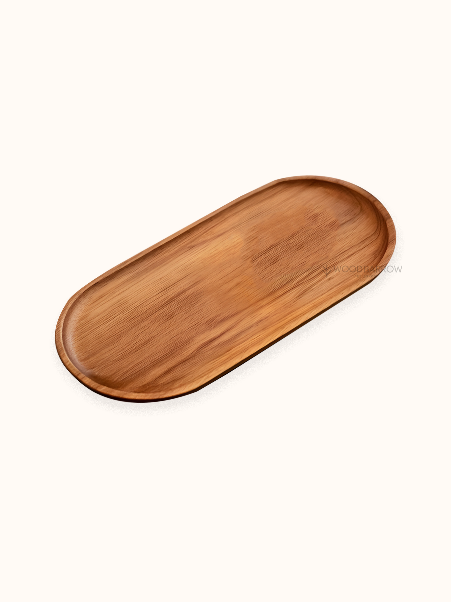 Oval Wooden Serving Platter