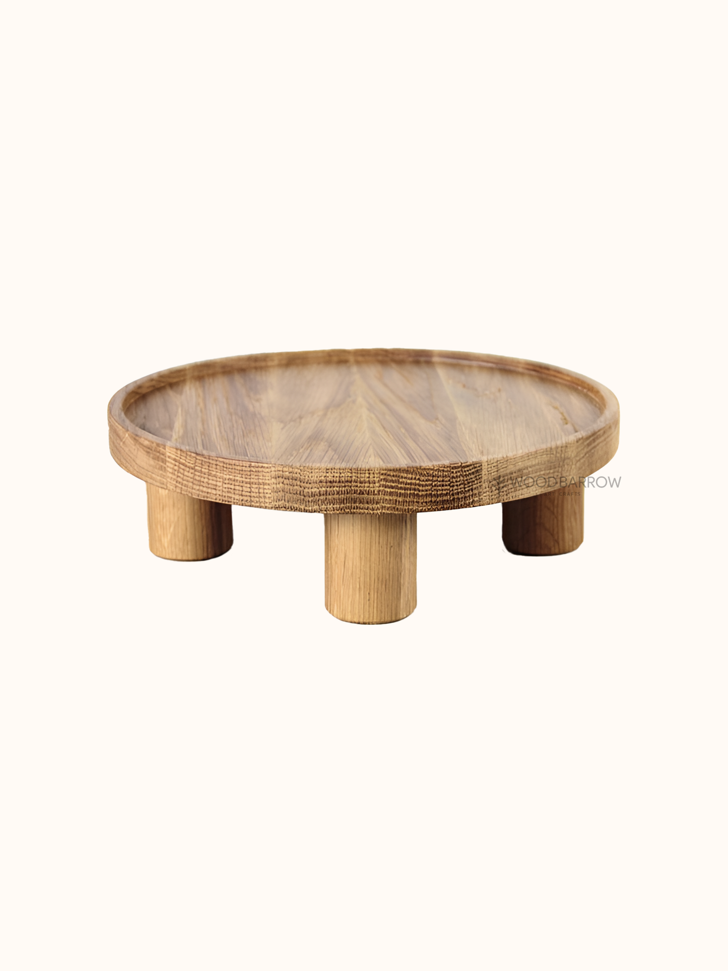 Wooden serving tray