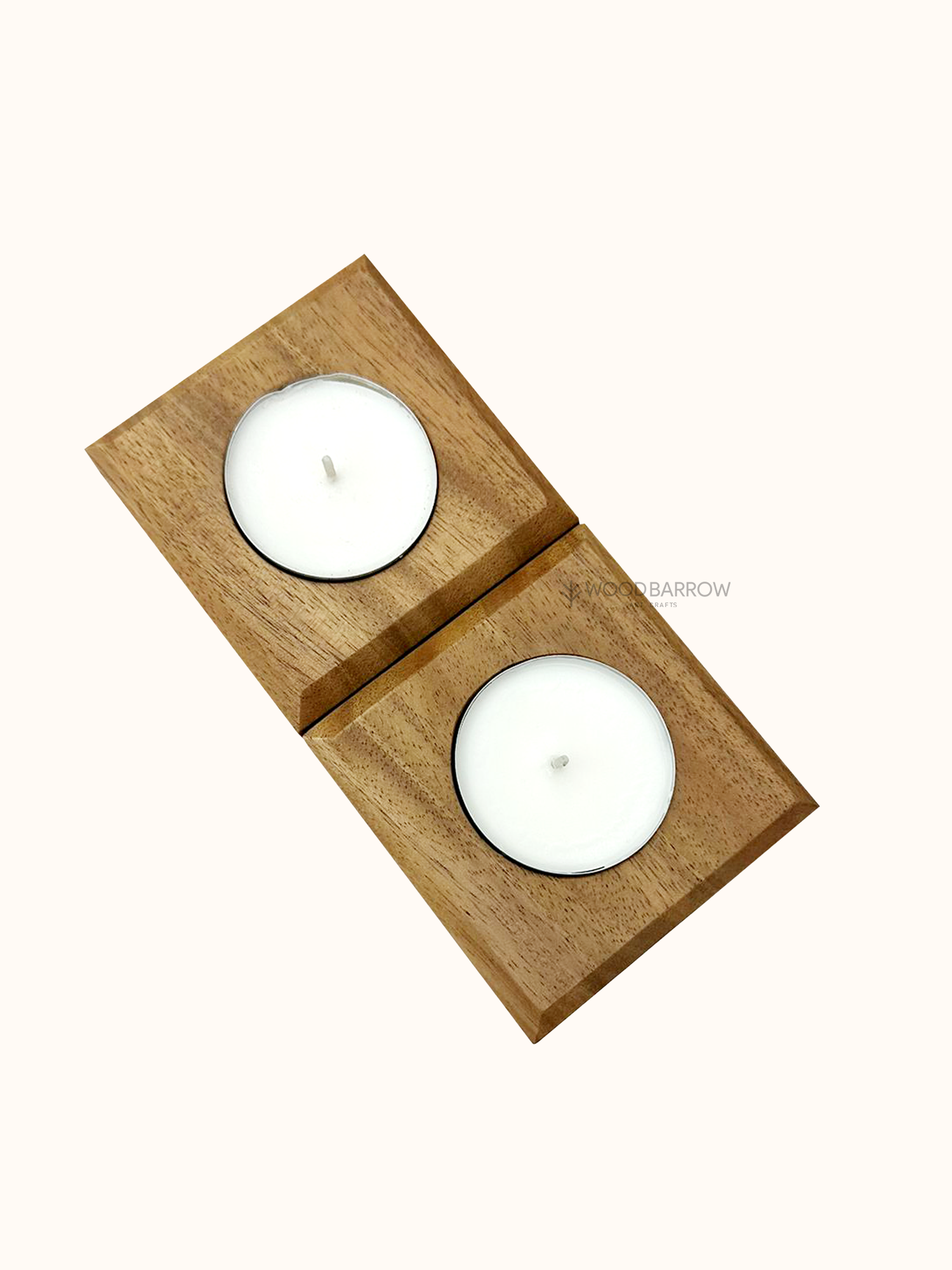 Wooden Candle Holder