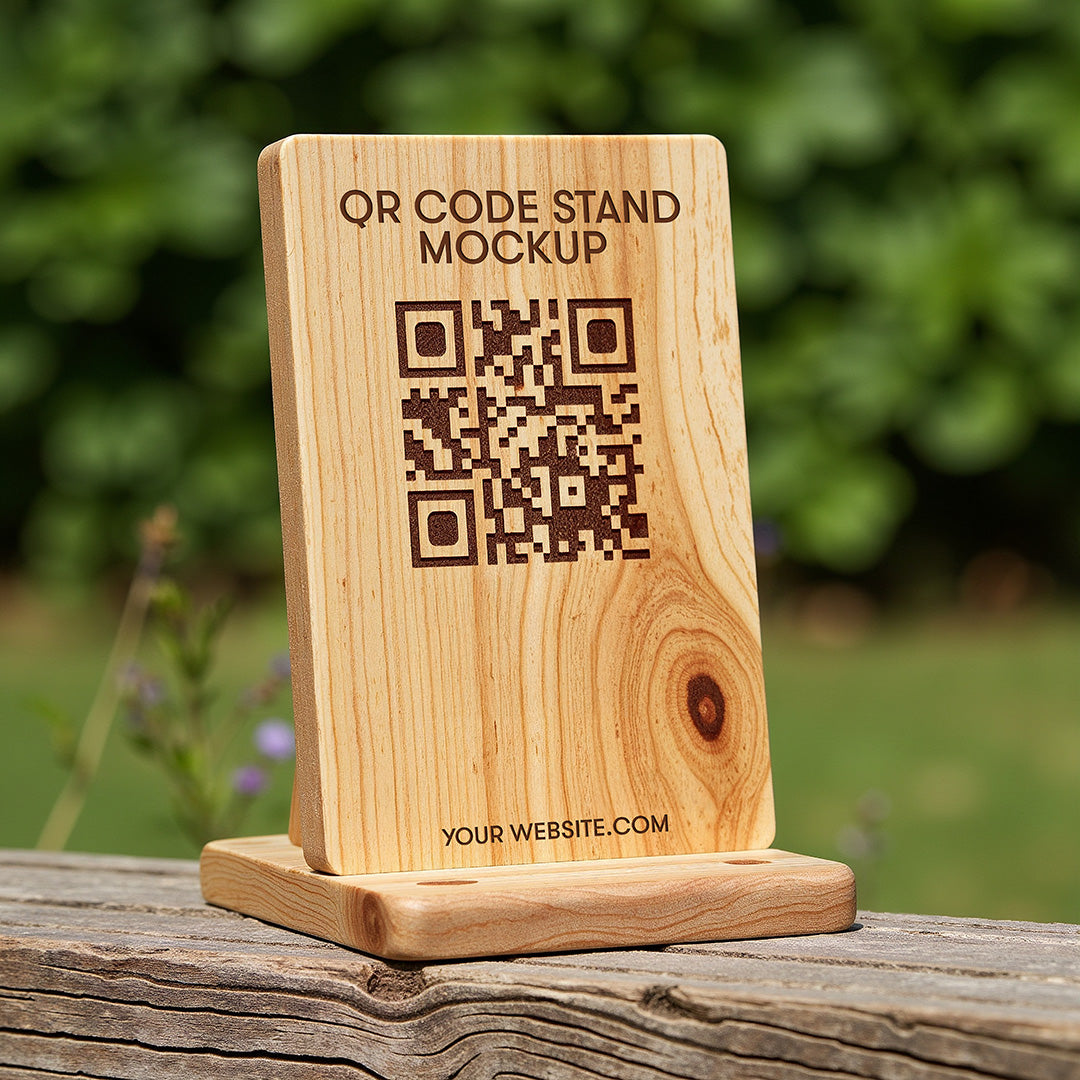 QR Engraved Stands