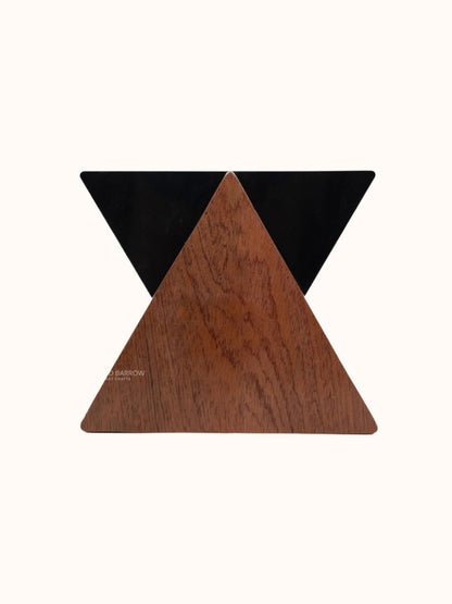 Wooden Trophy with Acrylic Accent