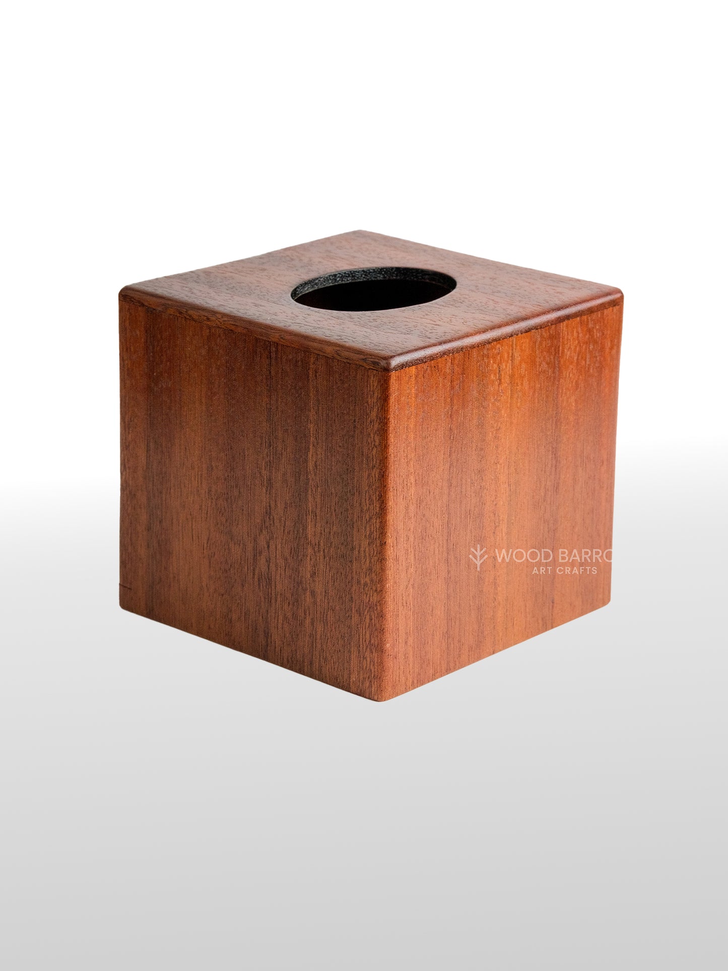 Handcrafted Kosipo Wood Tissue Box