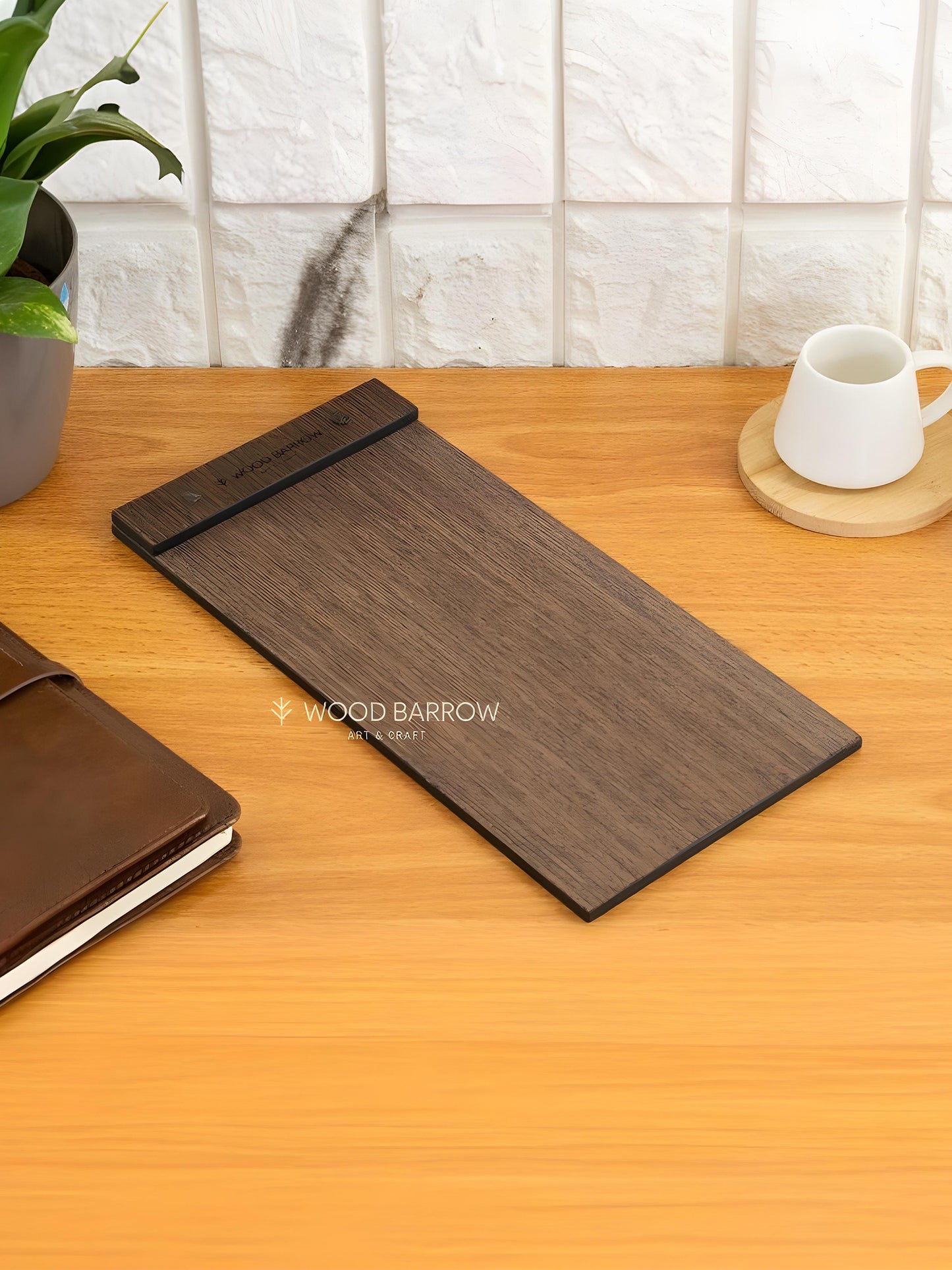 Small Wooden Menu Holder