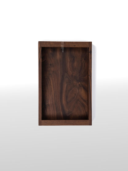 Walnut Wood Tray Set