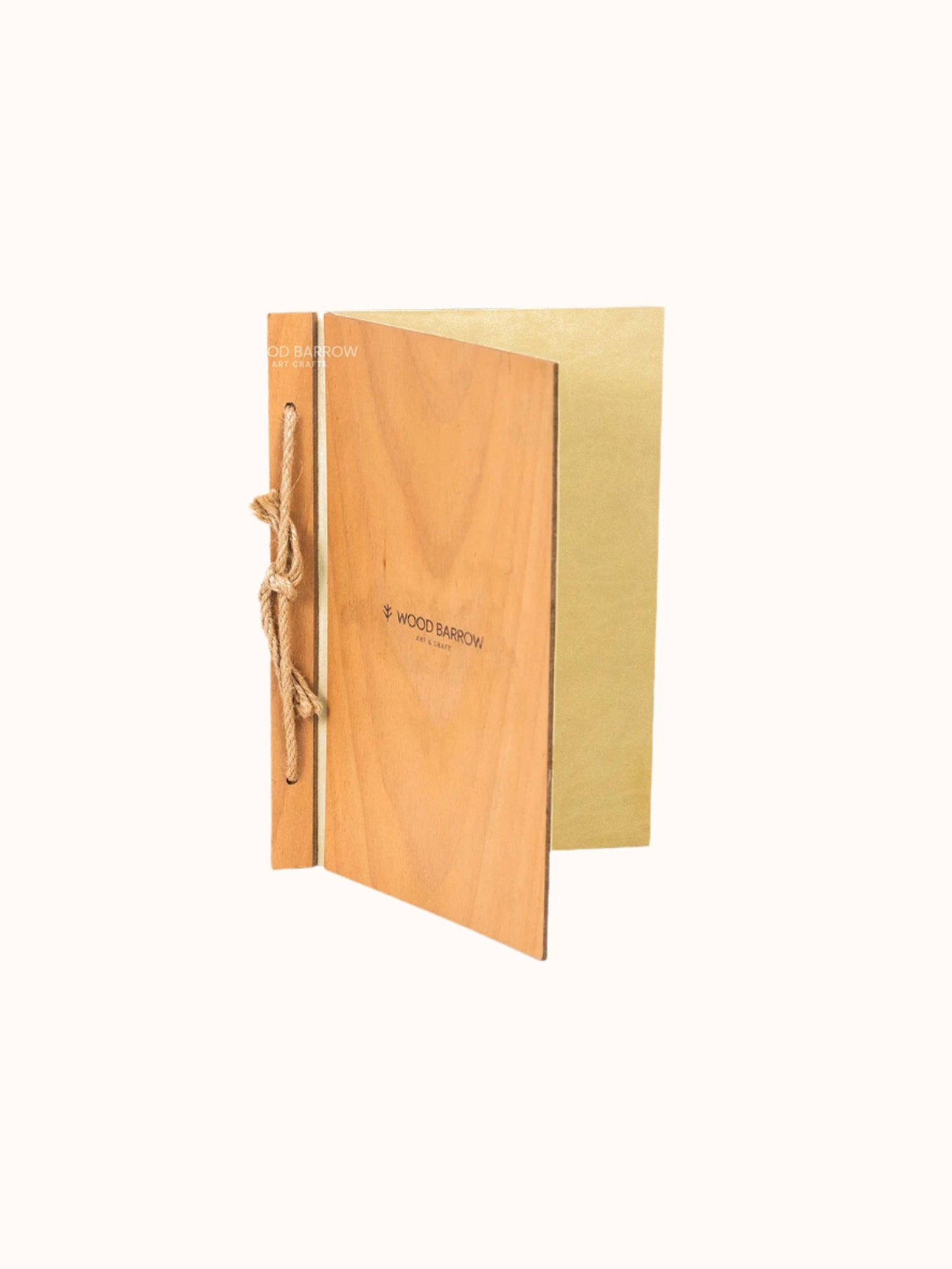 Wooden Folding Menu Holder
