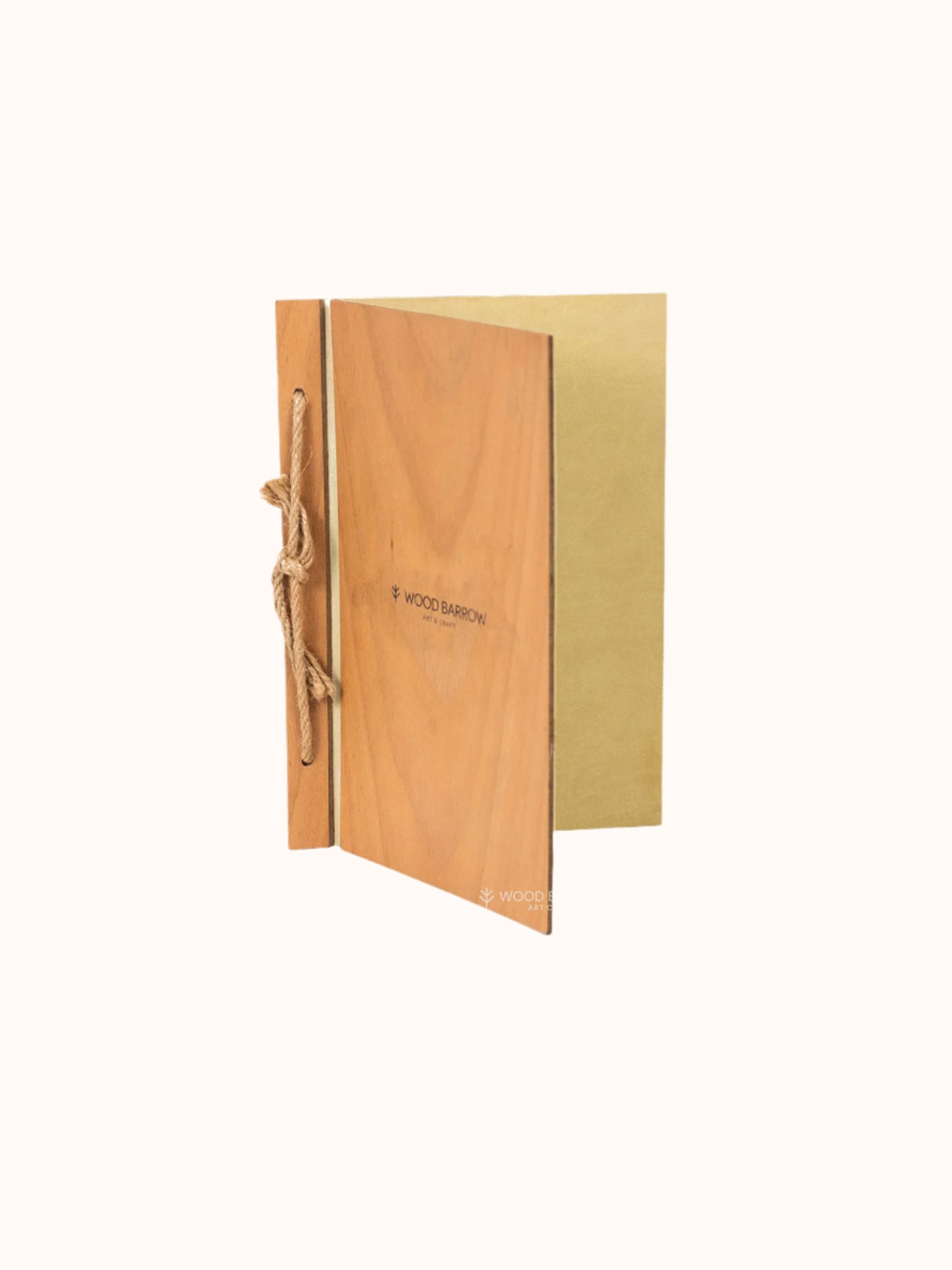 Wooden Folding Menu Holder