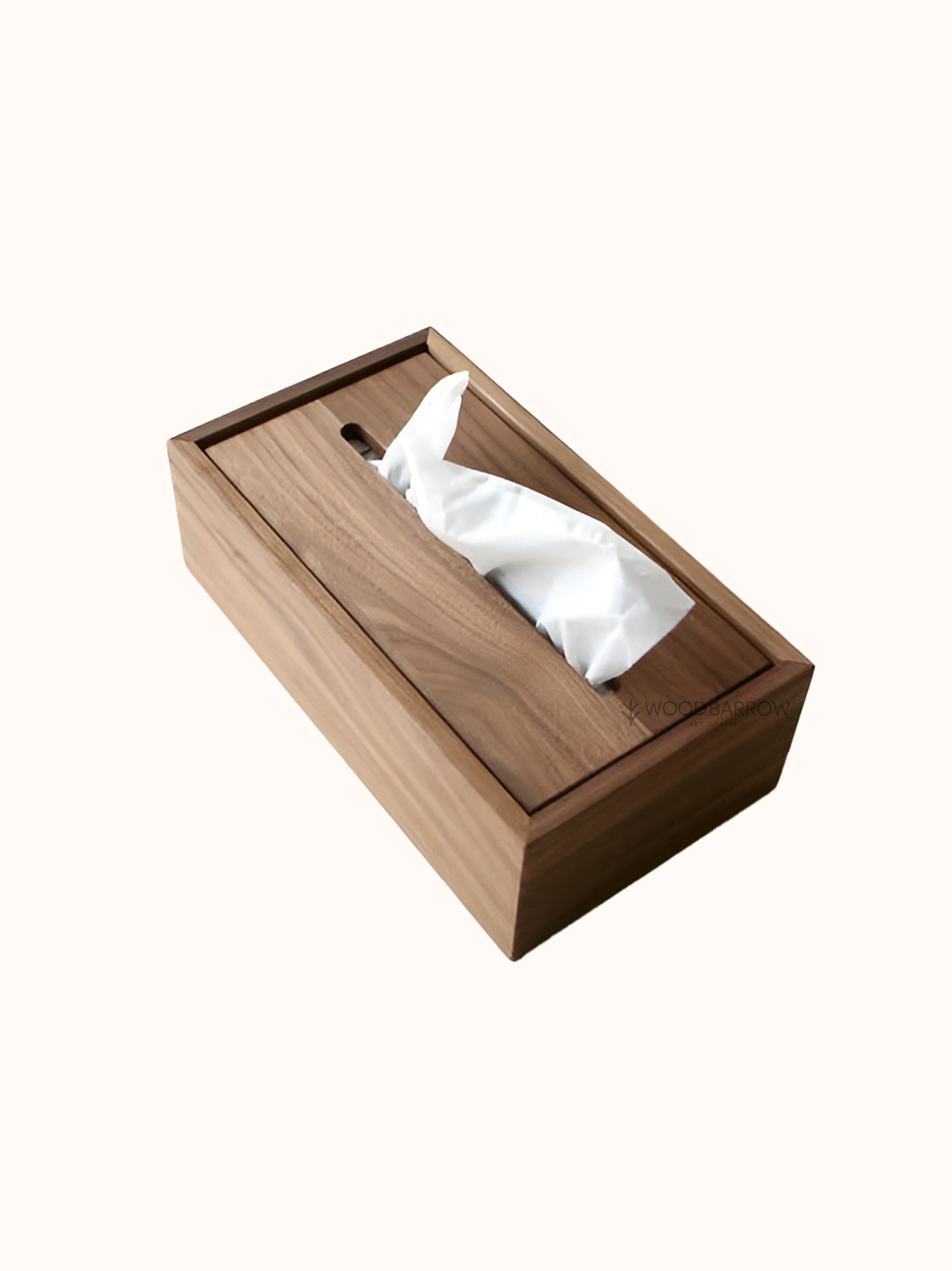 Wooden Tissue Box for Office/Restaurant Decoration