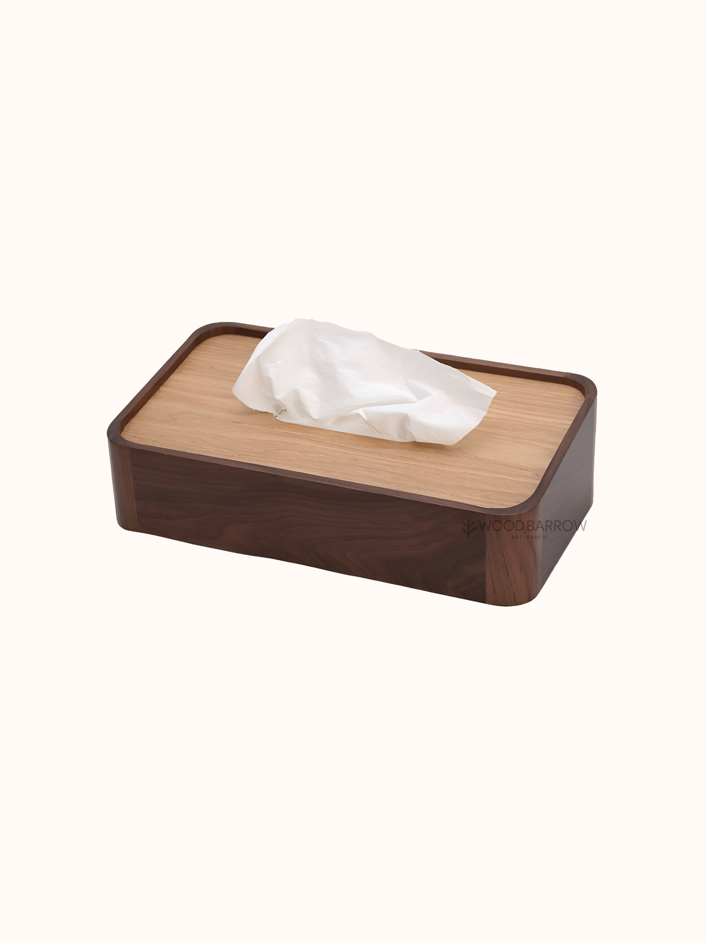 Customizable Wooden Tissue Box