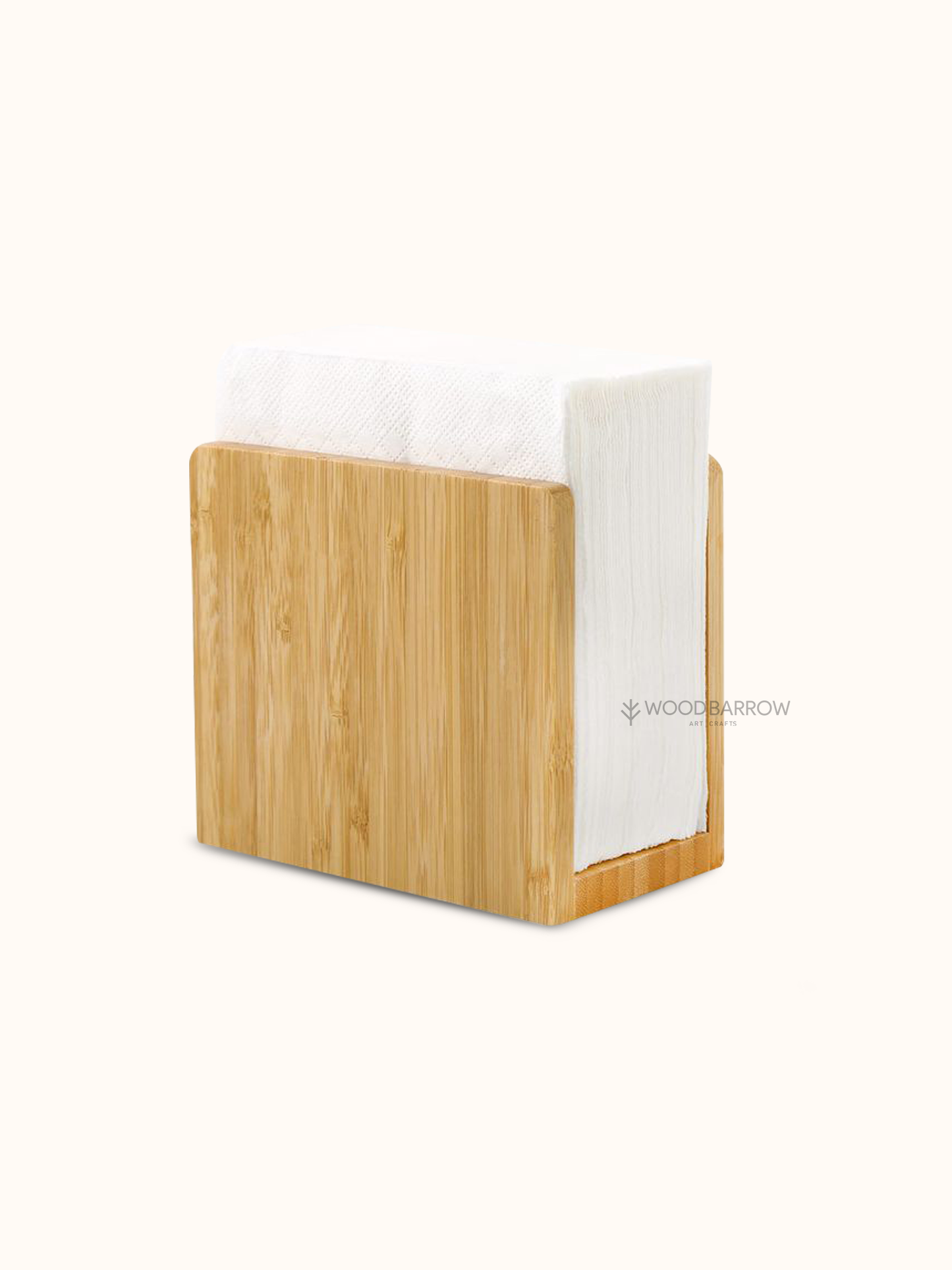 Bamboo Wooden Napkin Holder