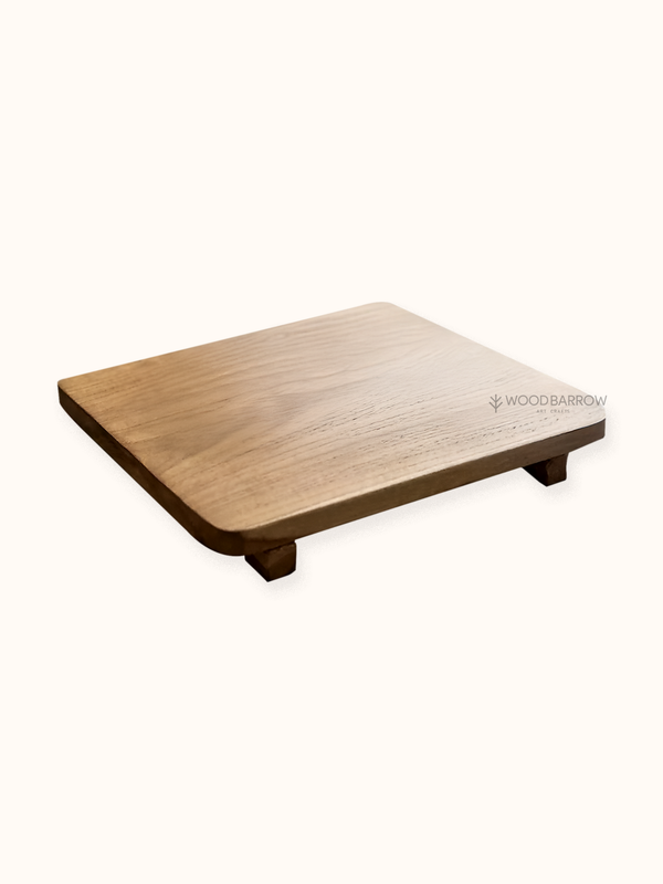 Square Wooden Serving and Cutting Board