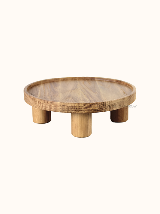 Wooden serving tray