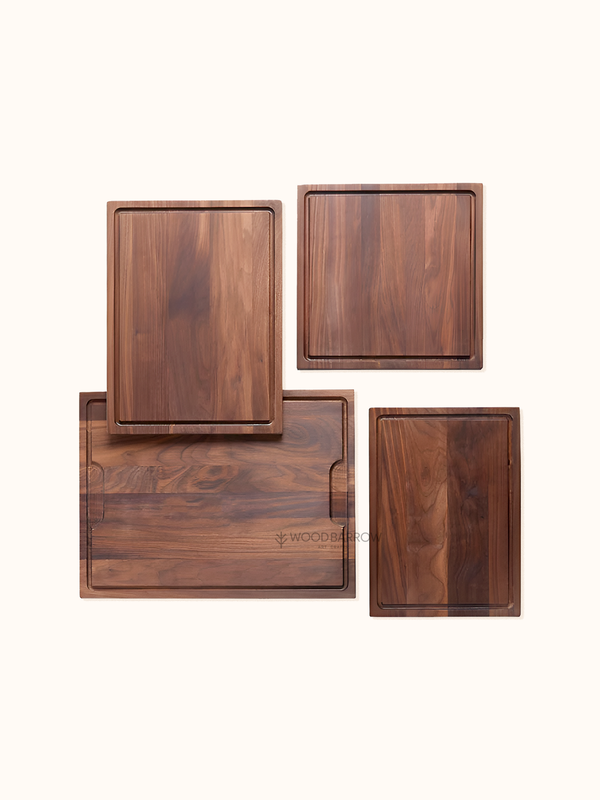 Walnut Wooden Cutting Board and Serving Trays