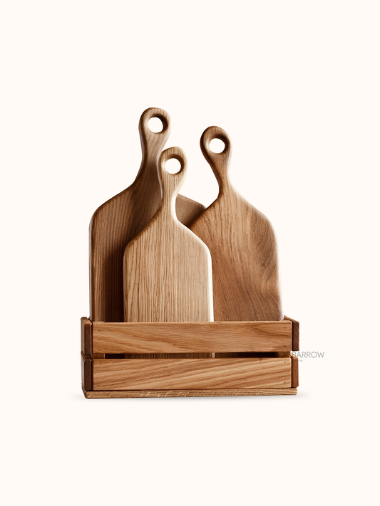 3 Wooden Cutting Board/Chopping Board with Handle